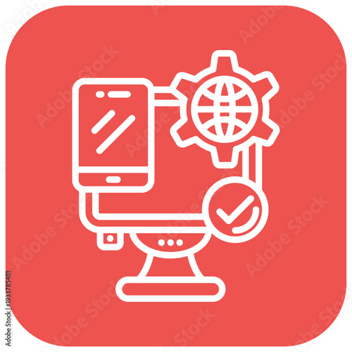 Network Compatibility Vector Icon