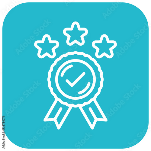 Brand Reputation Vector Icon