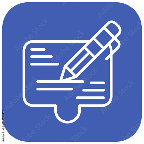 Write To Us Vector Icon
