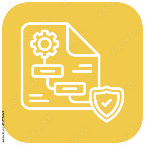 Safety Procedures Vector Icon