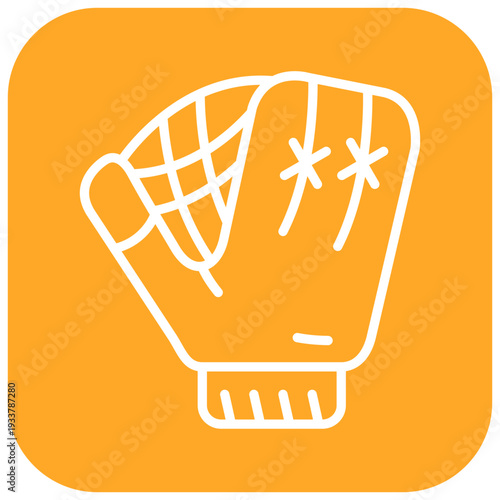 Baseball glove Vector Icon