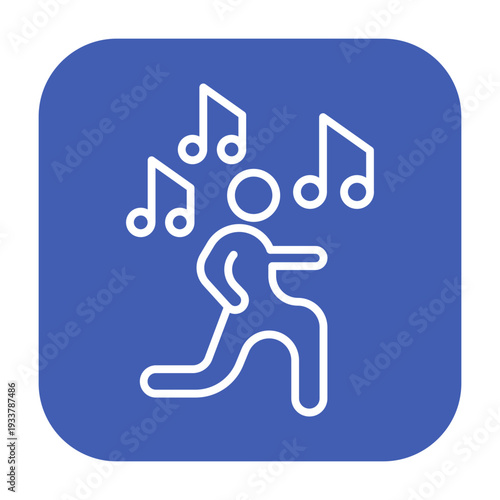 Aerobics Vector Icon
