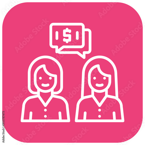 Backroom Bargain Vector Icon