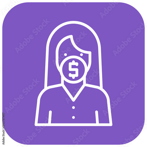 Hush Money Vector Icon