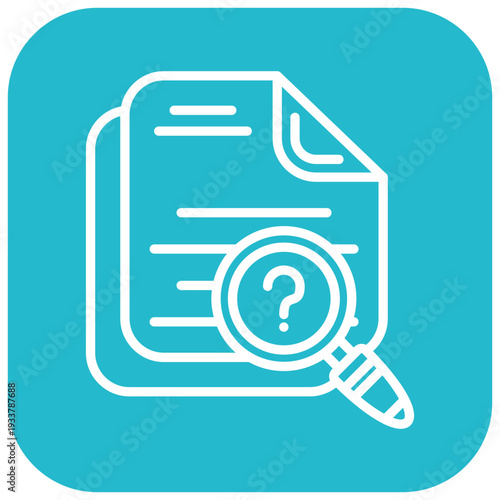 Fake Evidence Vector Icon