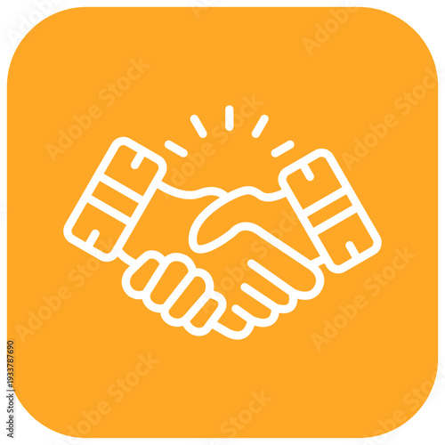 Deceptive Handshake Vector Icon