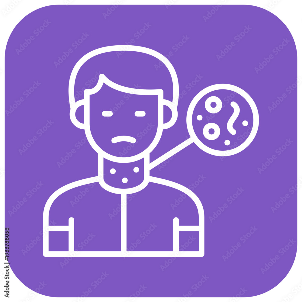 Fototapeta premium Vector-Borne Disease Vector Icon