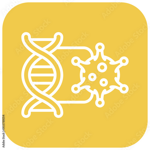 Viral Mutation Vector Icon