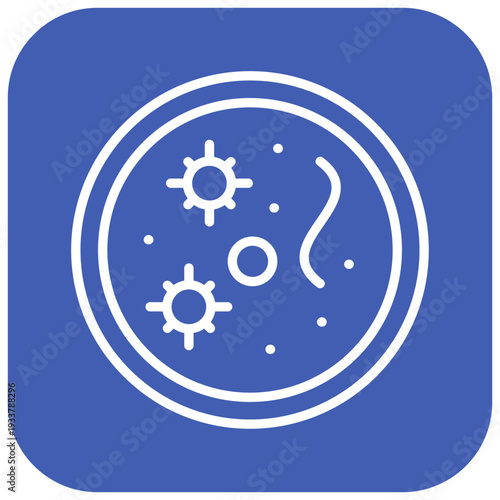 Petri Dish Vector Icon