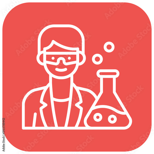Scientist Vector Icon