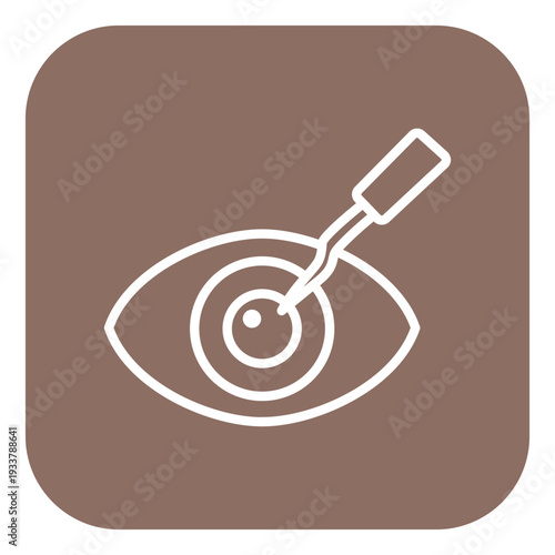 Cataract Surgery Vector Icon