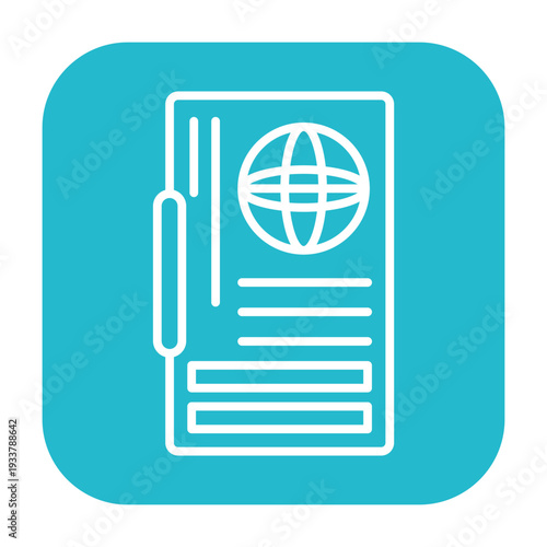 Passport Vector Icon