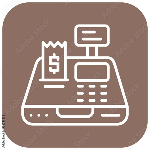 Cash Machine Vector Icon