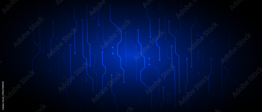 Fototapeta premium vector futuristic circuit board , Electronic motherboard , Communication and engineering concept , Hi-tech digital technology concept 