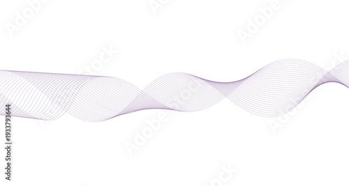 Futuristic Sound Wave Background – Modern Abstract Dynamic Light Lines PNG.