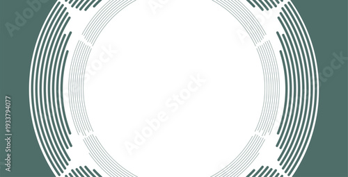 Abstract oval design with geometric patterns background, armed forces day