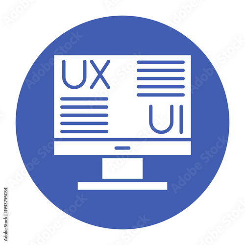 Ui Ux Designer Icon