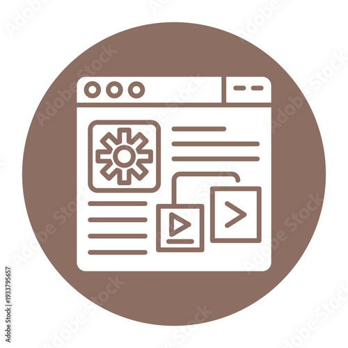 Content Management System Icon