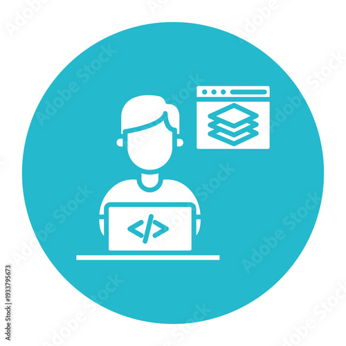 Full Stack Developer Icon