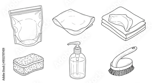 Illustration of a vector file icon with a white background