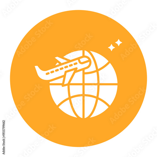 International Flight Icon