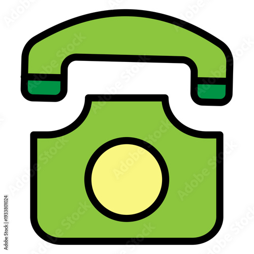 Rotary Vector Filled Icon Design