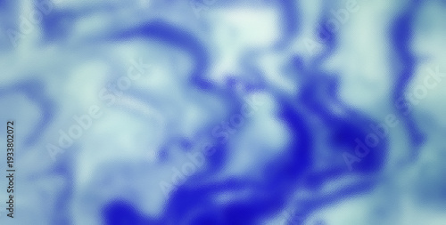 Indigo Dynamic Elements in Contrasting Abstract Decor