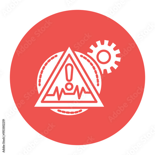 Earthquake Warning System Icon