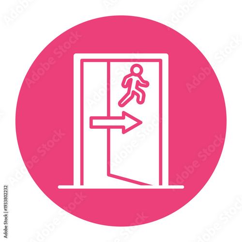 Emergency Exit Icon