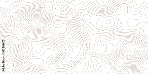 Topographic gold luxury map background. Geographic abstract pattern.The stylized height of the topographic map contour in lines and contours isolated on transparent.