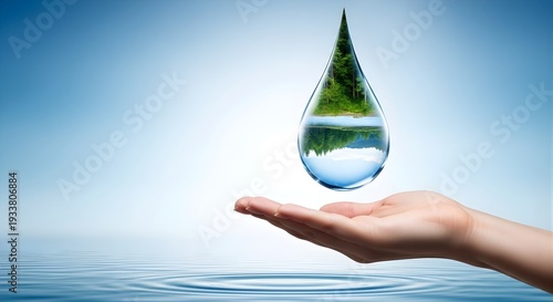 World environment day preserving nature and water conservation efforts