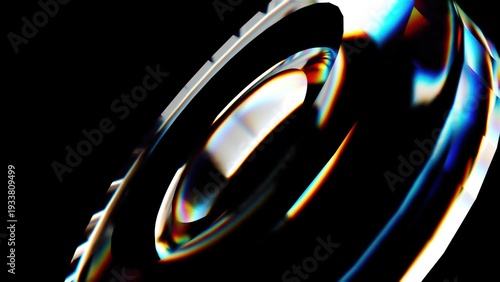 Circle glass element