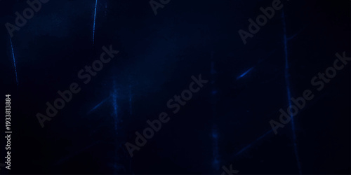 Dark Blue Abstraction: Mysterious streaks of luminous blue light cascade through a deep, inky canvas, creating a sense of wonder and intrigue. Evoking feelings of cosmic dance and ethereal beauty.