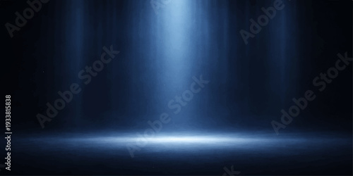 Serene Light Cascade: A luminous beam of light descends, illuminating a textured surface against a stark backdrop, evoking a sense of ethereal mystery and contemplative stillness.