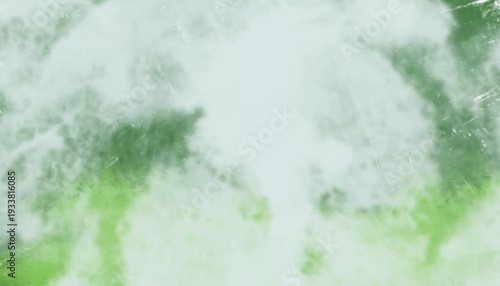 Soft green and white abstract watercolor texture background