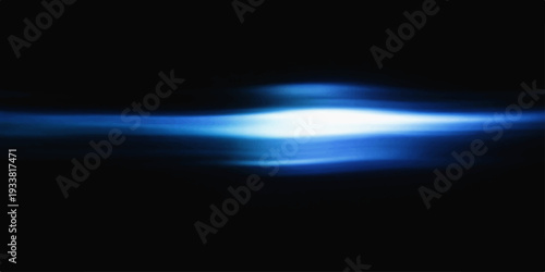 Abstract Blue Light: A radiant burst of blue light streaks across a dark backdrop, creating a sense of energy and ethereal beauty.