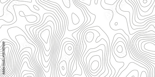 Topographic map background with geographic grid for hiking and mountain sport. luxury topographic wavy pattern and geographic grid map design. paper texture Imitation of a geographical map shades.