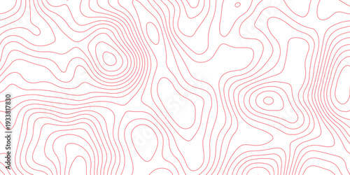 Topographic map background with geographic grid for hiking and mountain sport. luxury topographic wavy pattern and geographic grid map design. paper texture Imitation of a geographical map shades.