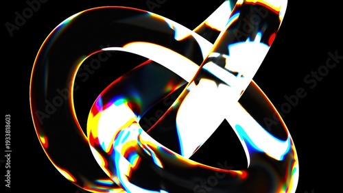 Glossy dispersion element