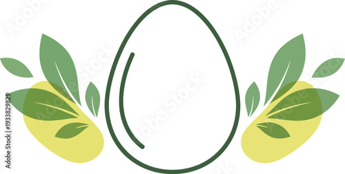 Elegant green and yellow logo featuring lemons and leaves on a serene background