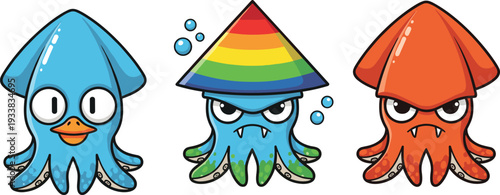 Vector collection of electric vehicle charging station icons with blue flat design featuring EV power points, charging cables, and digital displays for sustainable transportation systems.