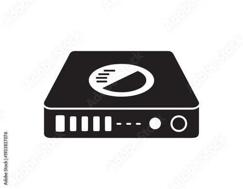 Enterprise data backup storage device for secure server management and cloud infrastructure protection system icon