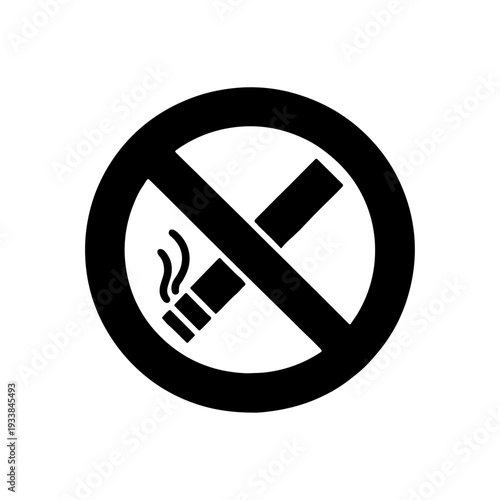 No Smoking Circle