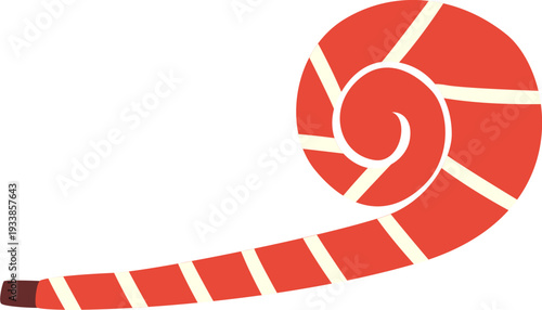 Red Party Blower Horn