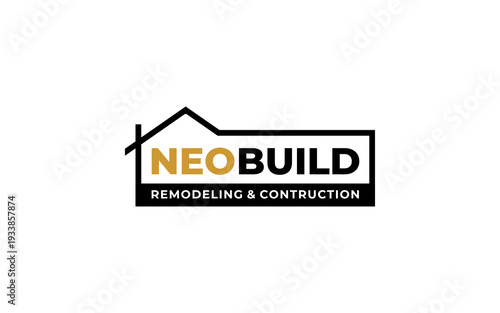 Illustration vector graphic of remodeling and construction, home repair and Building renovation logo design template