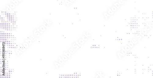 Subtle Light Purple Halftone Dots Scattered Irregular Pattern Background, Minimalist Stipple Texture for Design