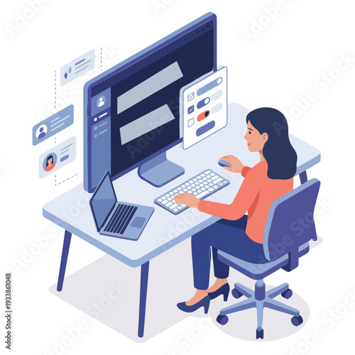 Social Media Marketing illustrations