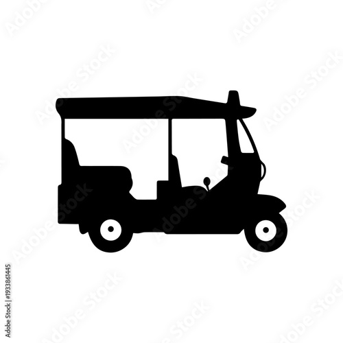 Tuk Tuk Symbol PNG – Public Transport Graphic.