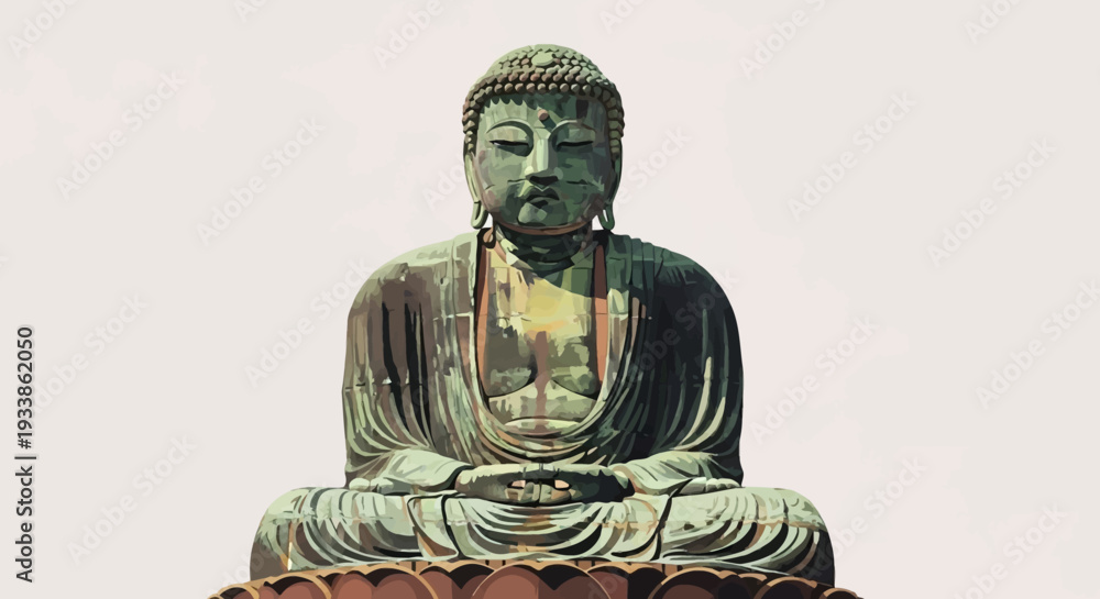 Fototapeta premium Great Buddha Statue Kamakura Japan