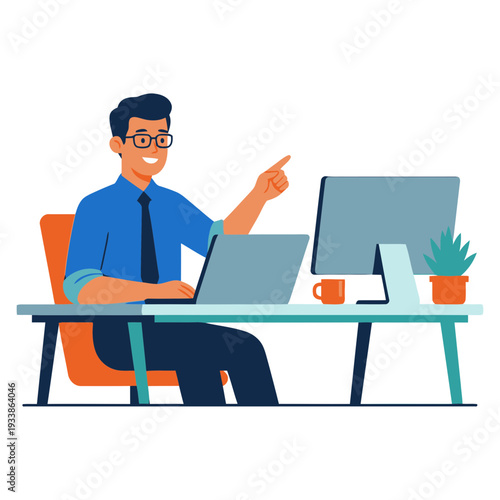 Social Media Marketing illustration